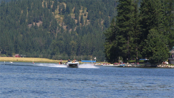 Newman Lake Boating